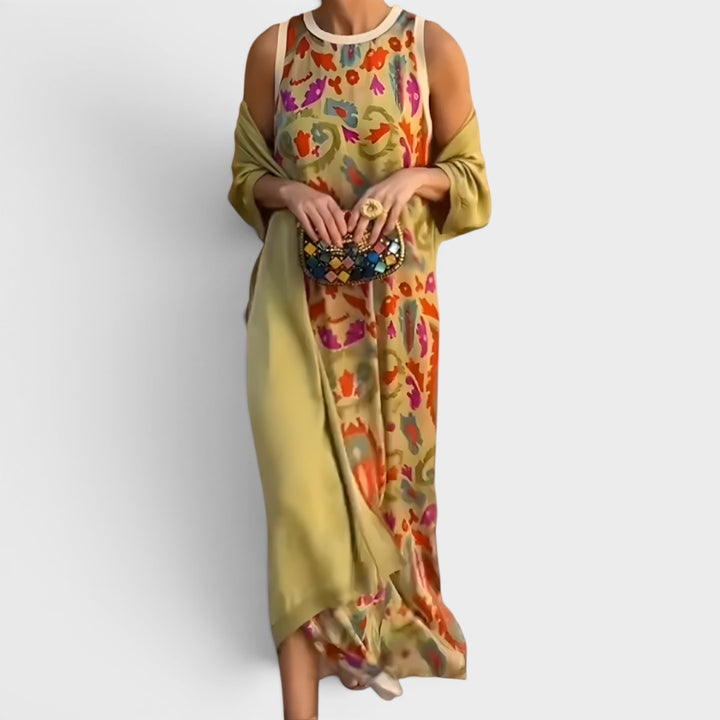 Delly | Boho Chic Two-Piece Dress