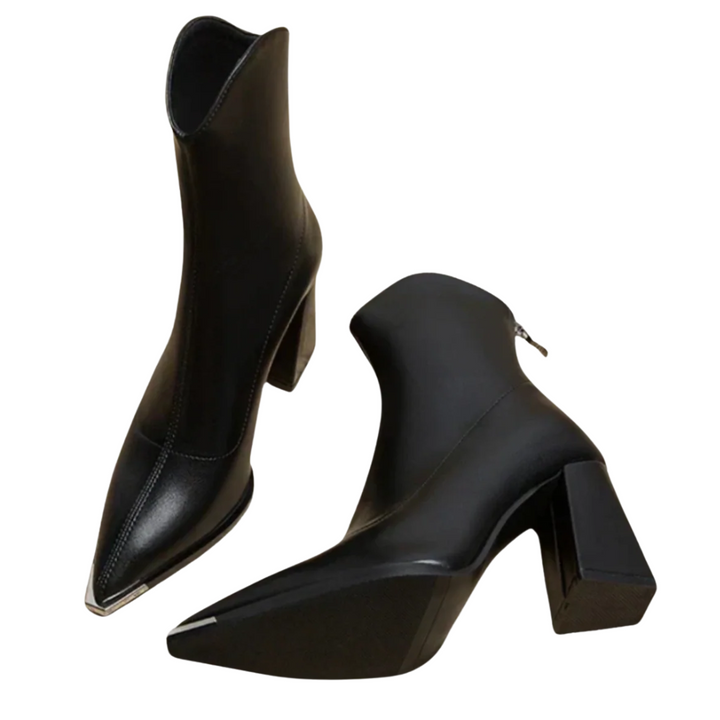 DENISE – HIGH LEATHER BOOTS
