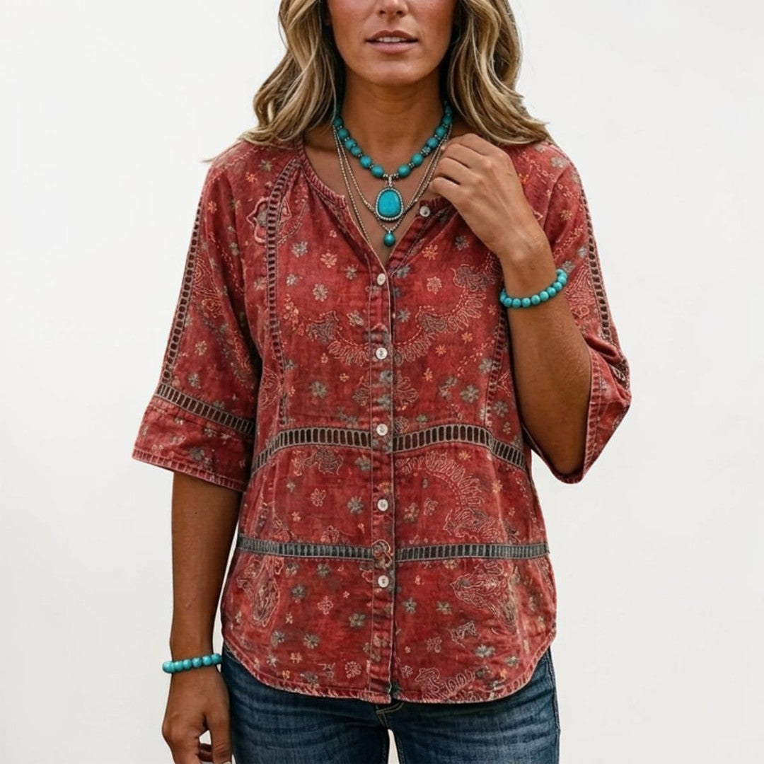 Eleanor | Casual Vintage Blouse