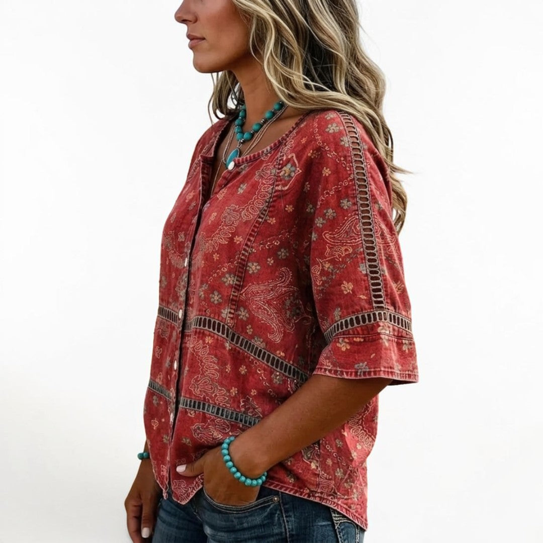 Eleanor | Casual Vintage Blouse