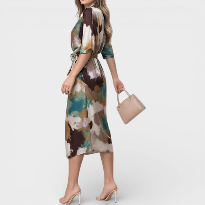 Ella | Elegant Printed Dress