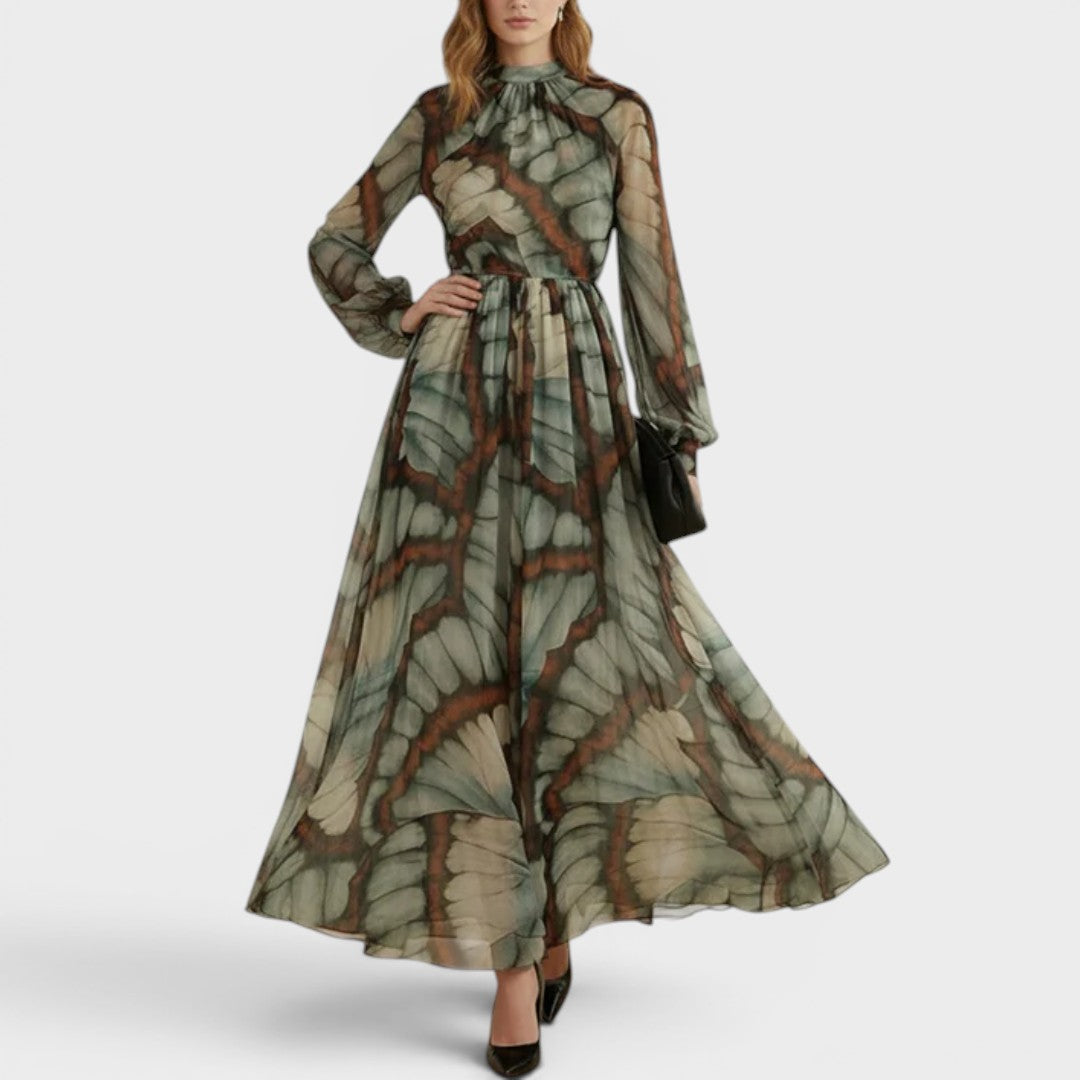 Eva | Longsleeve Cocktail Maxi Dresses