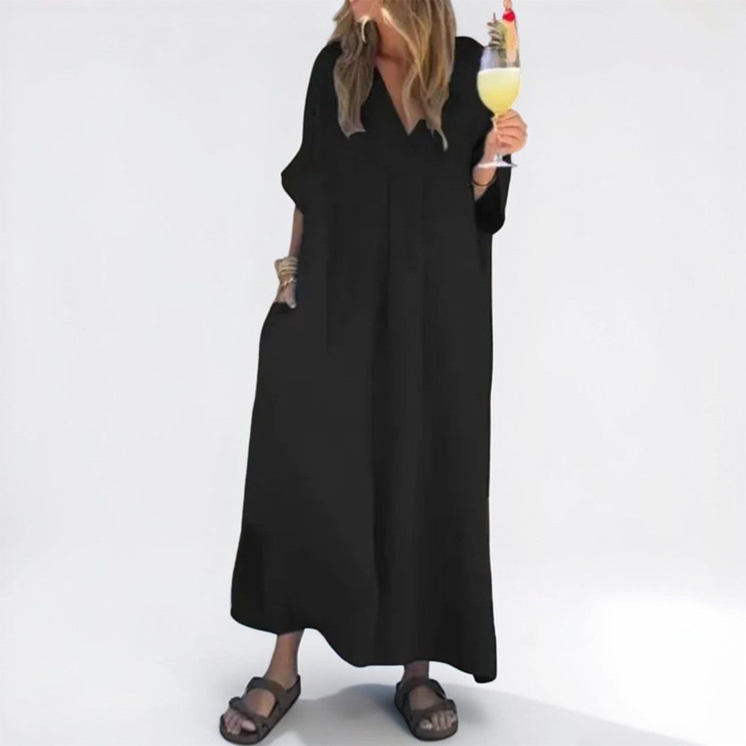 Everly | Casual V-Neck Dress for Women