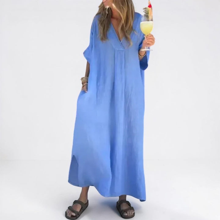 Everly | Casual V-Neck Dress for Women