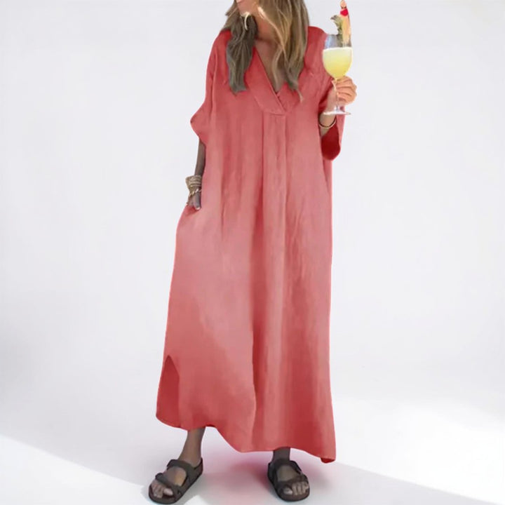 Everly | Casual V-Neck Dress for Women