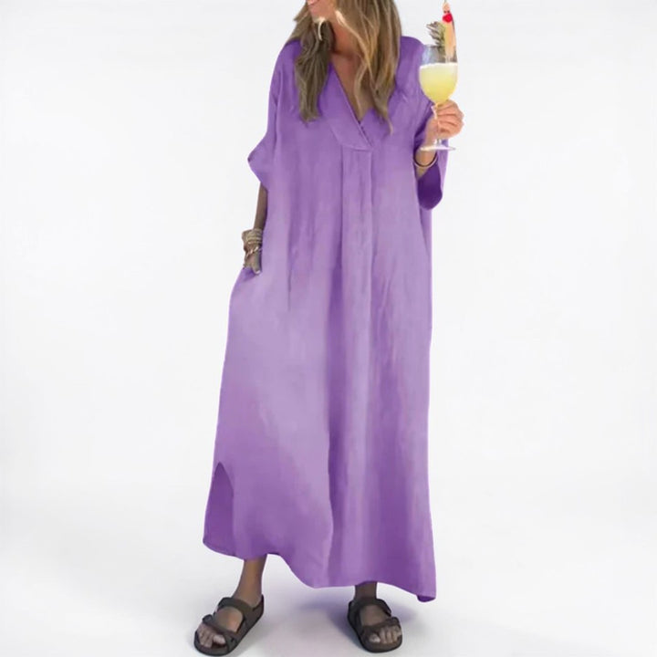 Everly | Casual V-Neck Dress for Women