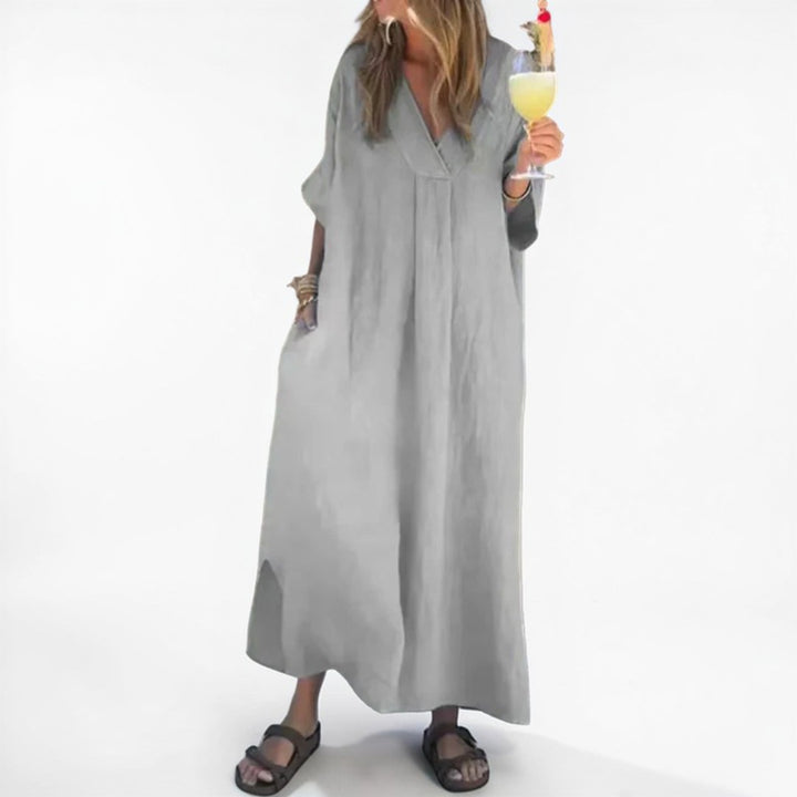 Everly | Casual V-Neck Dress for Women