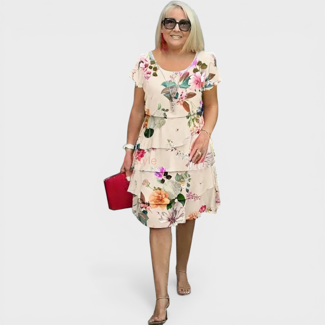 Floracelle | Cascade Floral Dress