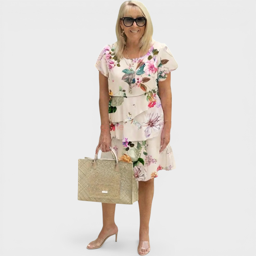 Floracelle | Cascade Floral Dress