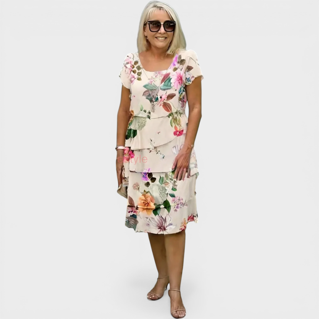 Floracelle | Cascade Floral Dress