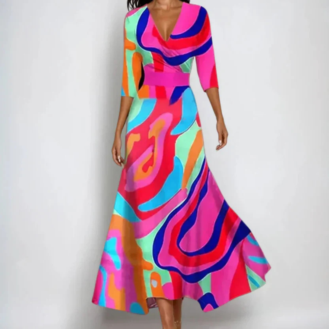 Éilis | Luxury Floral Dress