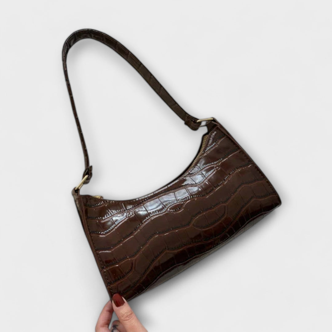 Aurora. - Shiny Leather Bag