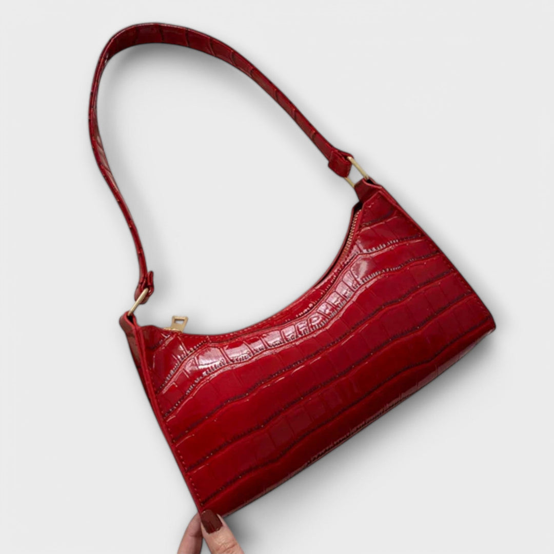 Aurora. - Shiny Leather Bag