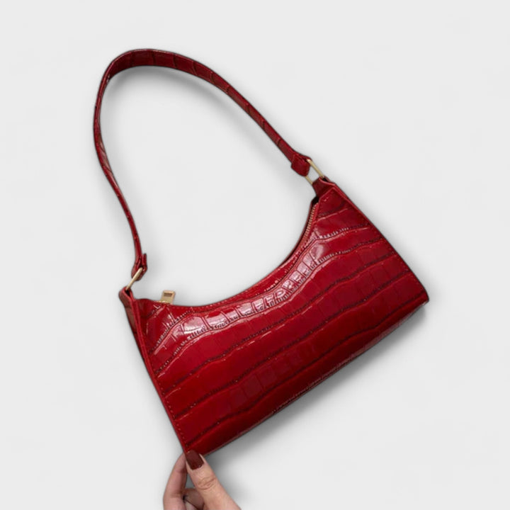 Aurora. - Shiny Leather Bag