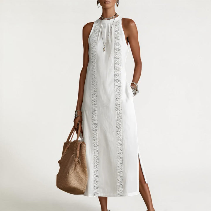 Jimena | Linen Midi Dress
