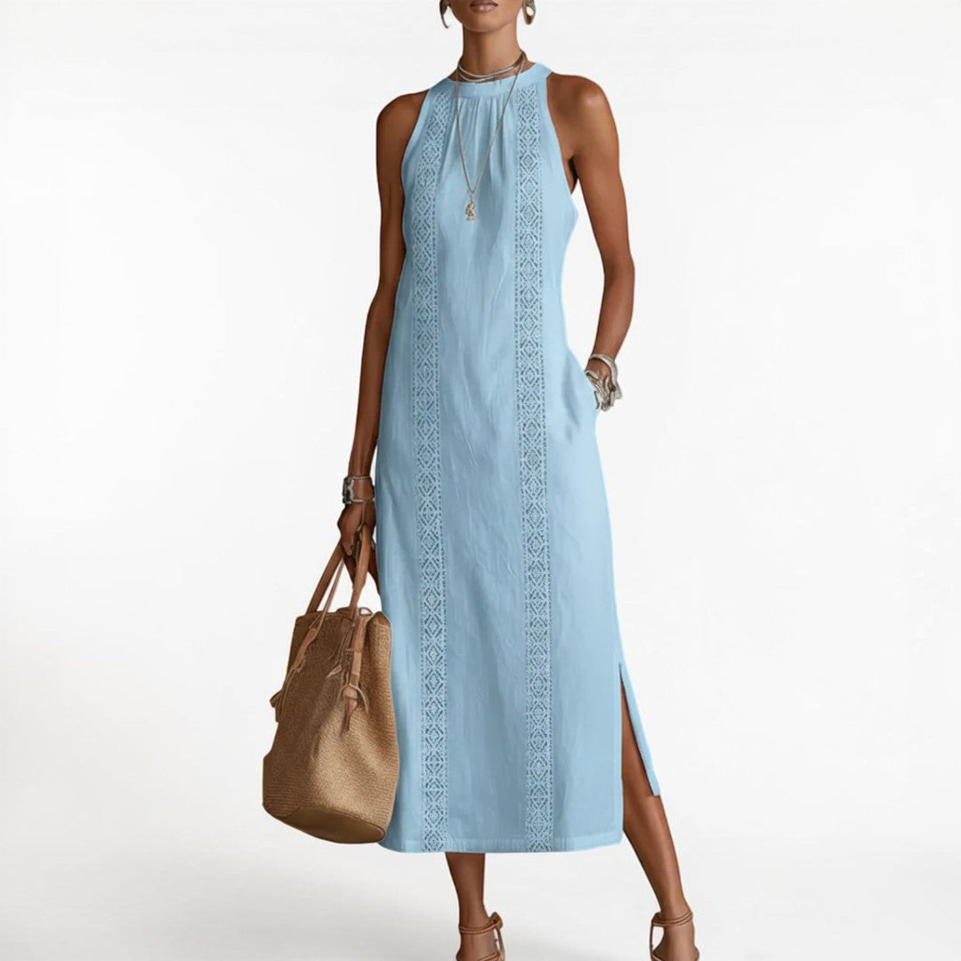 Jimena | Linen Midi Dress