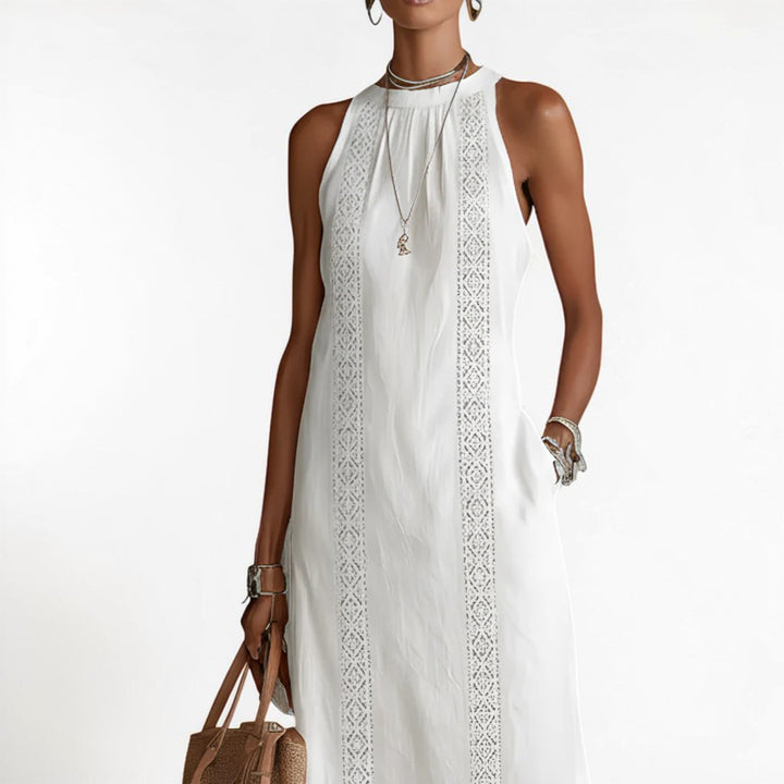 Jimena | Linen Midi Dress