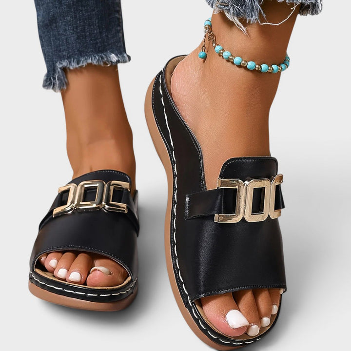 Kathryn | Elegant Buckle Sandals