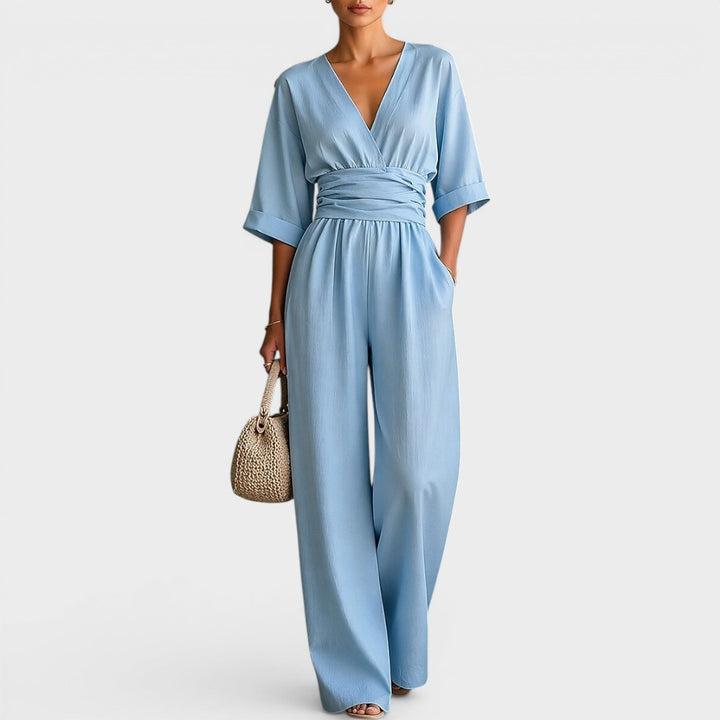 Lauren | Elegant V-neck Jumpsuit