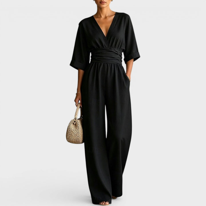 Lauren | Elegant V-neck Jumpsuit