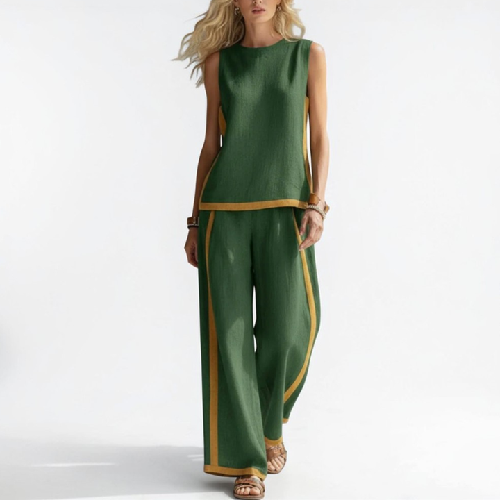 Leila | Elegant Comfortable Pants Set