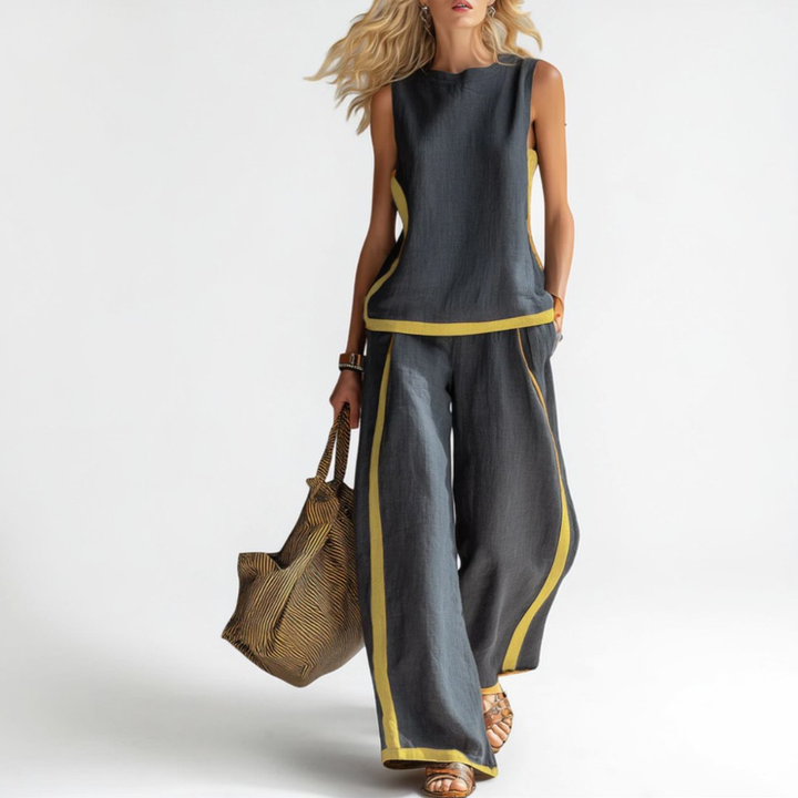 Leila | Elegant Comfortable Pants Set