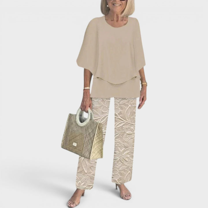 Lila | Elegant Flowy Two-Piece Summer Set