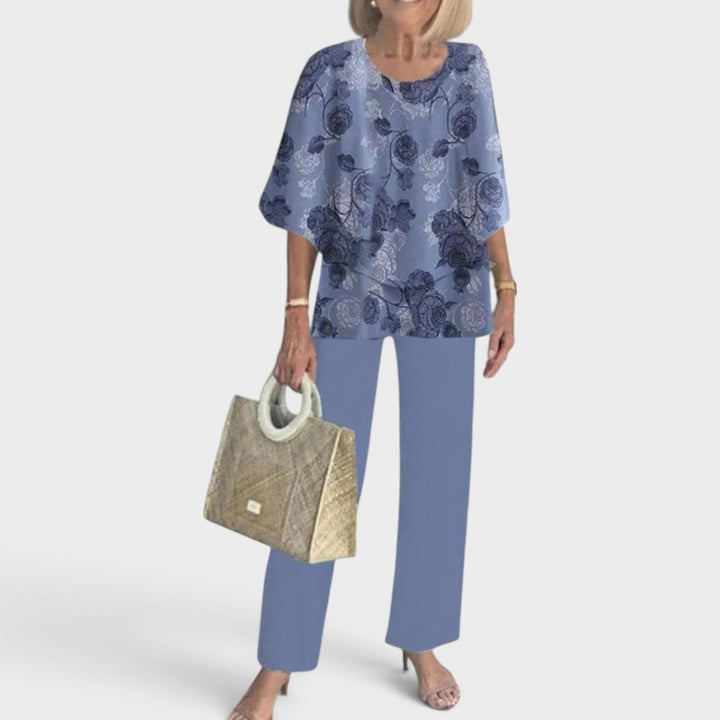 Lila | Elegant Flowy Two-Piece Summer Set