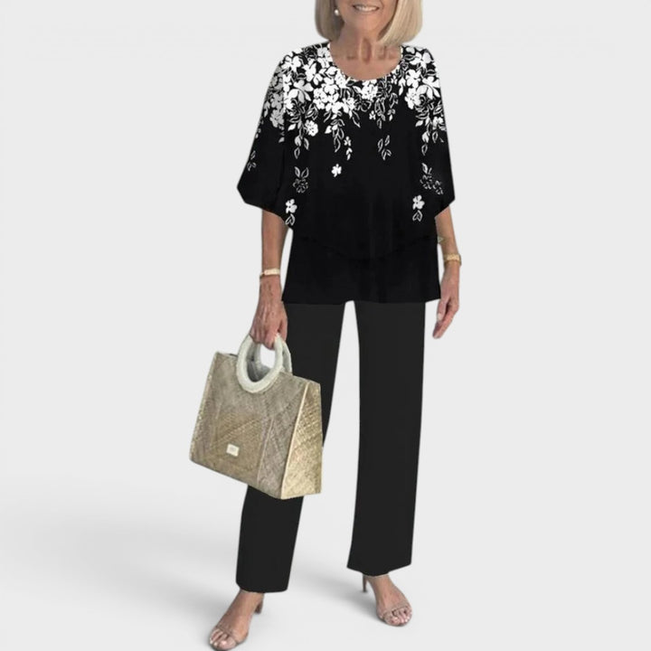 Lila | Elegant Flowy Two-Piece Summer Set