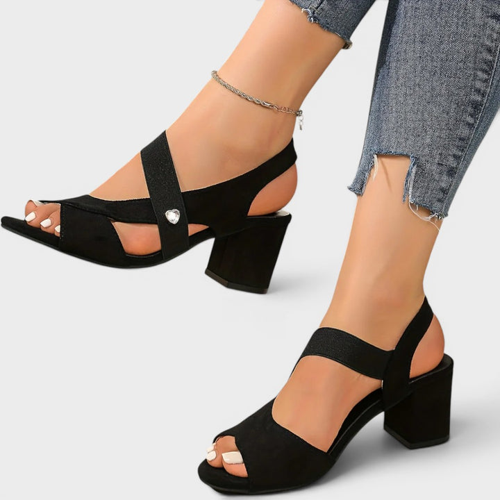 Lisa | Stylish Comfort Block Heels