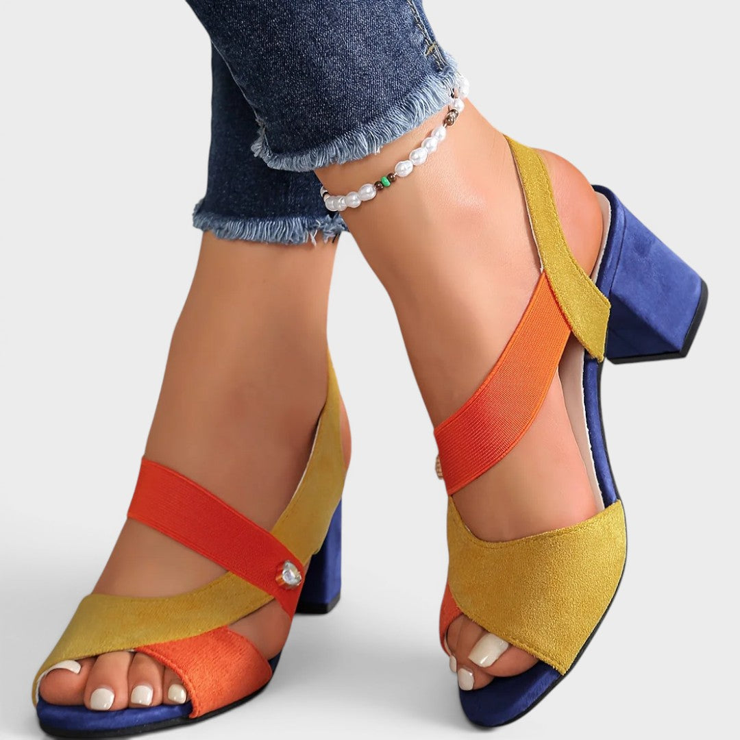 Lisa | Stylish Comfort Block Heels