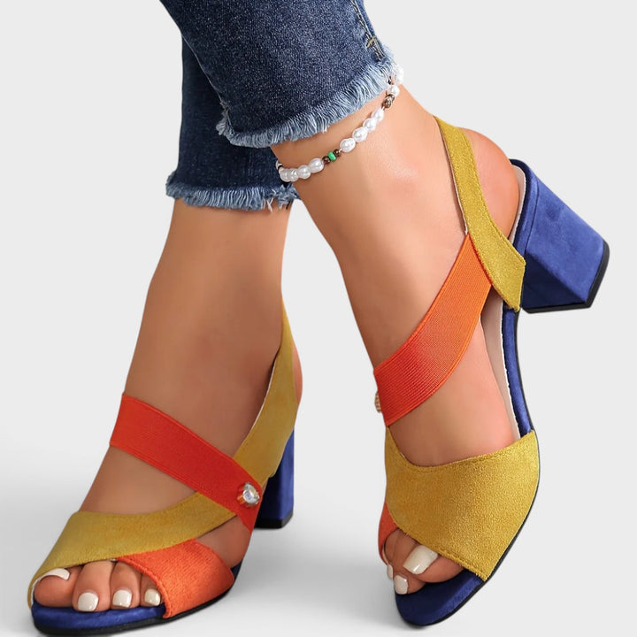 Lisa | Stylish Comfort Block Heels
