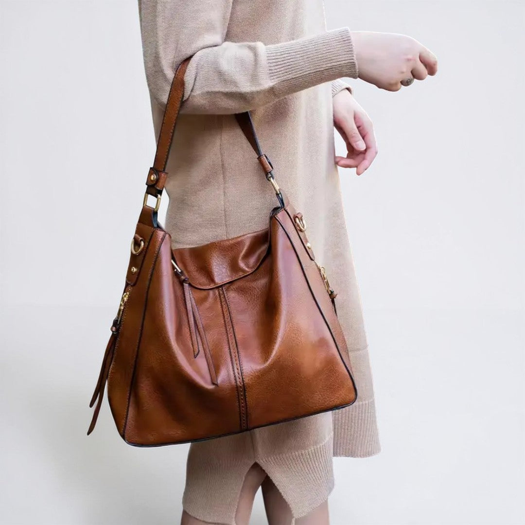 Lucy | Luxury Hobo Anti-Theft Handbag