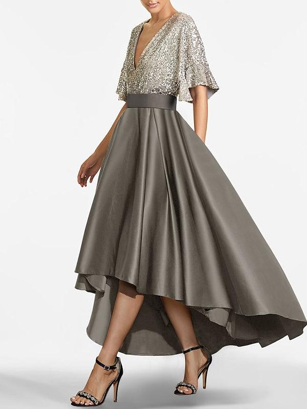 Georgia | V-Neck Side Pocket Maxi Dress