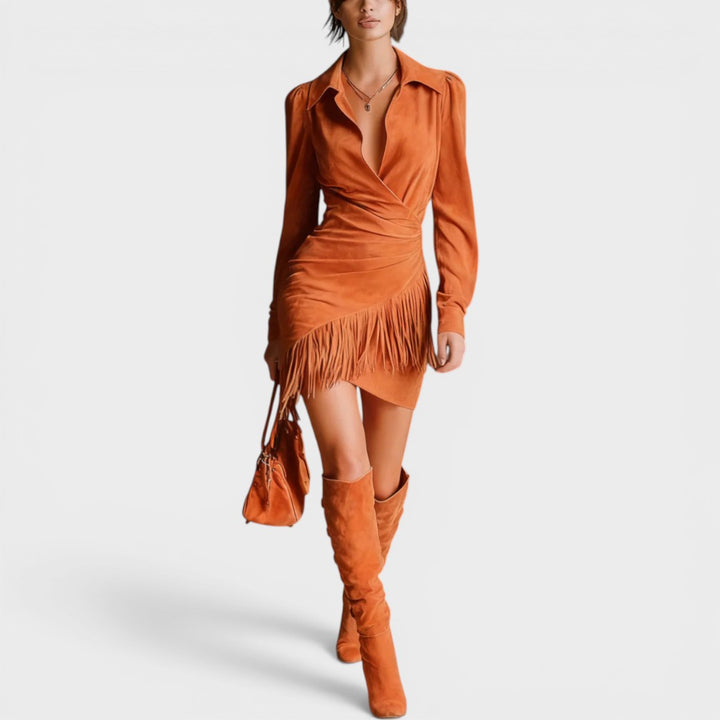 Maddy | Long Sleeve Mini Dress