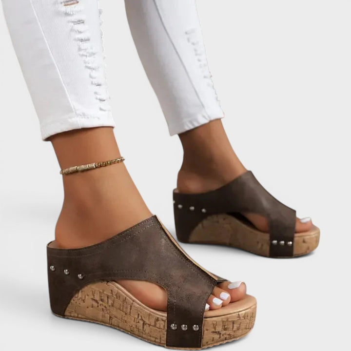 Melissa | Stylish Wedge Sandals