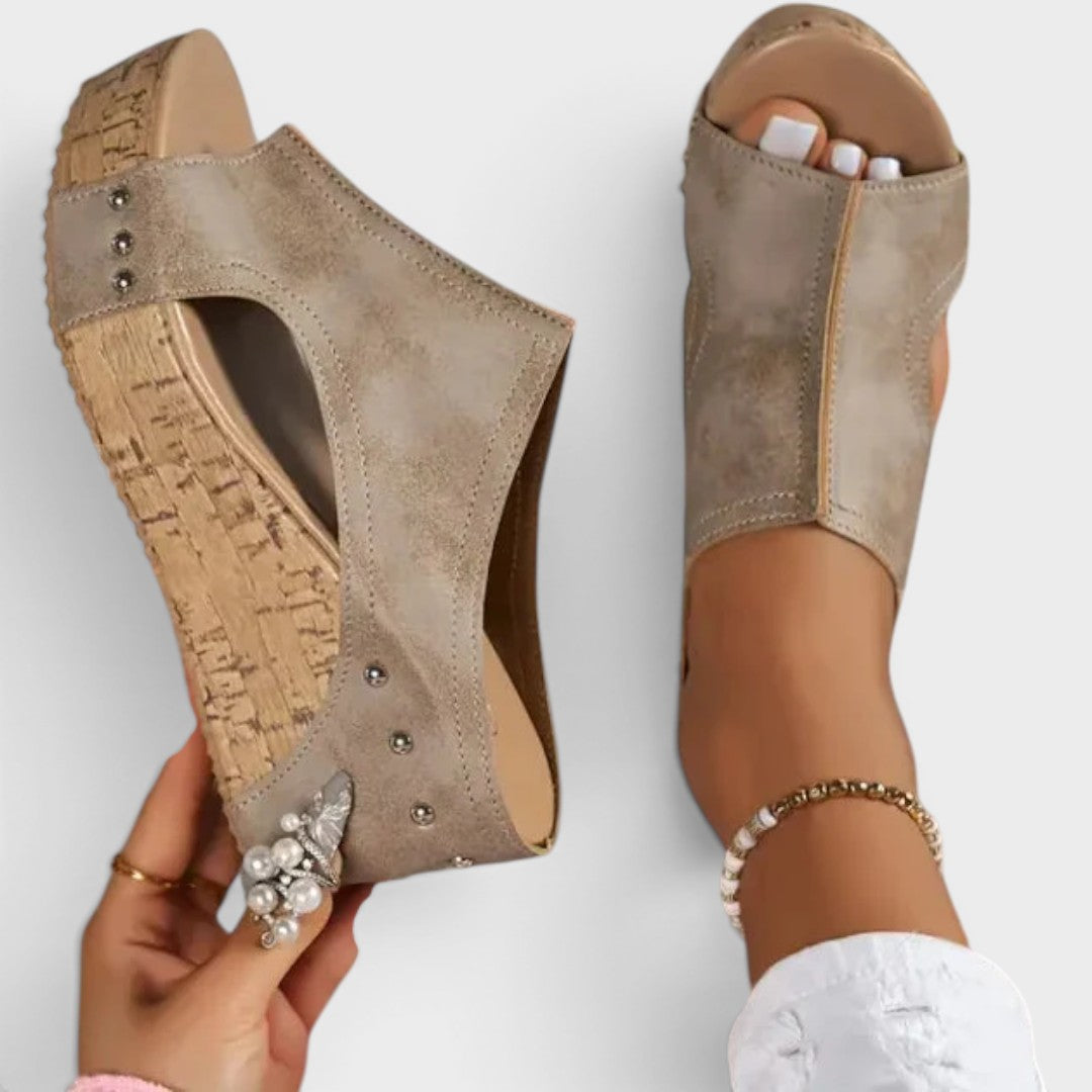 Melissa | Stylish Wedge Sandals