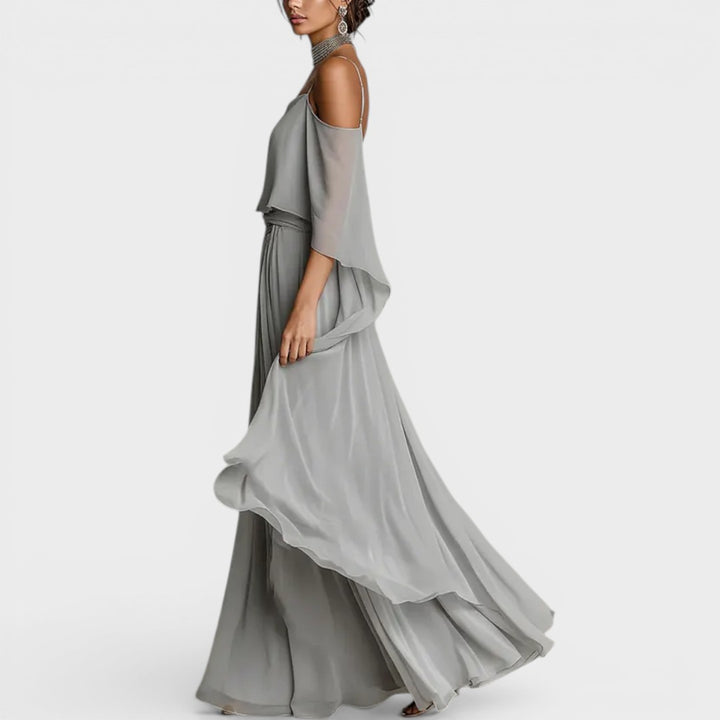 Monica | Off-shoulder Blouse And Skirt Two-piece Set