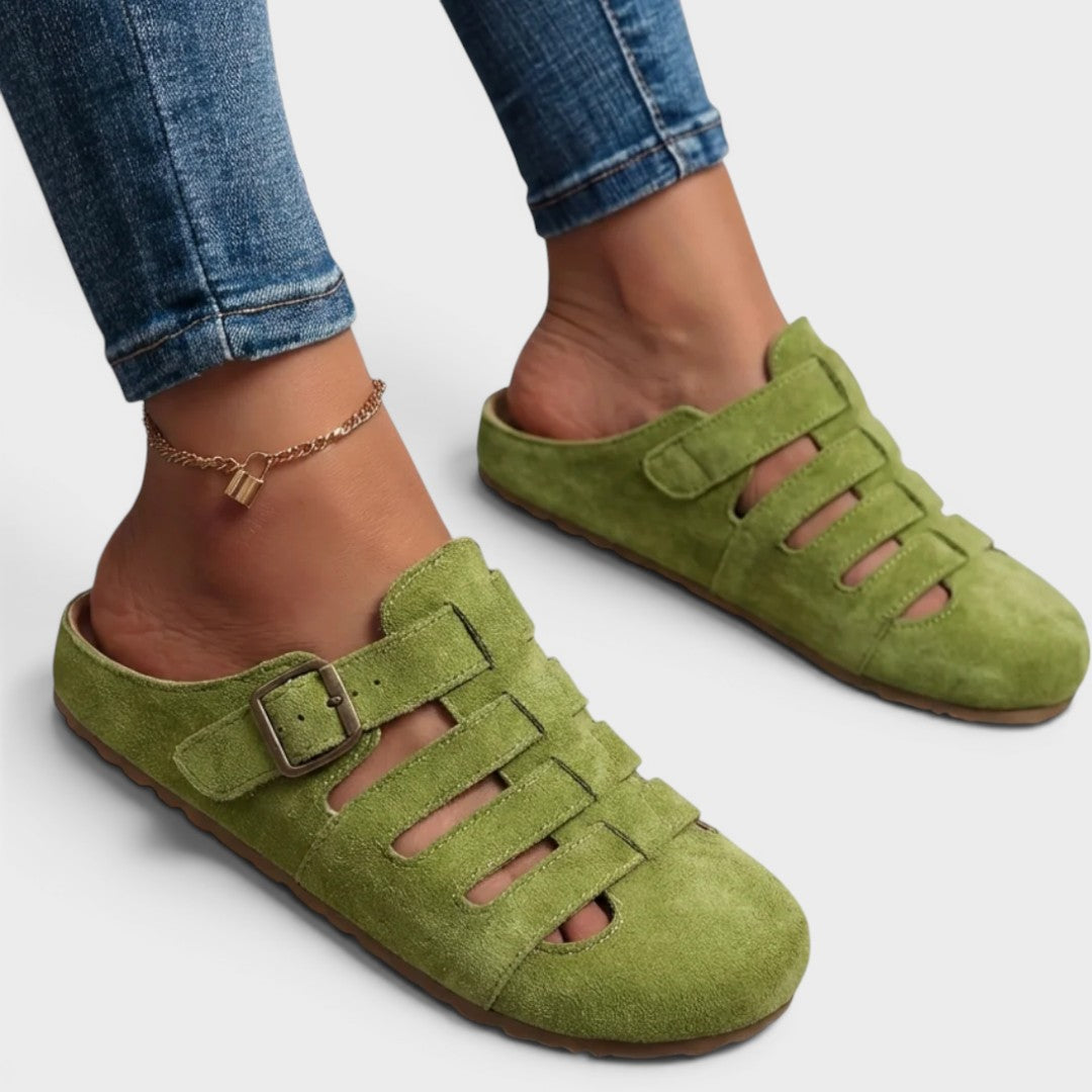 Nathalie | Comfort Slip-On Mule Sandals