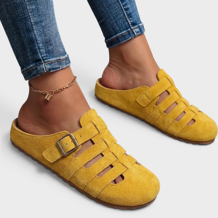 Nathalie | Comfort Slip-On Mule Sandals