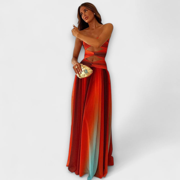 Aurora - Strapless Maxi Dress