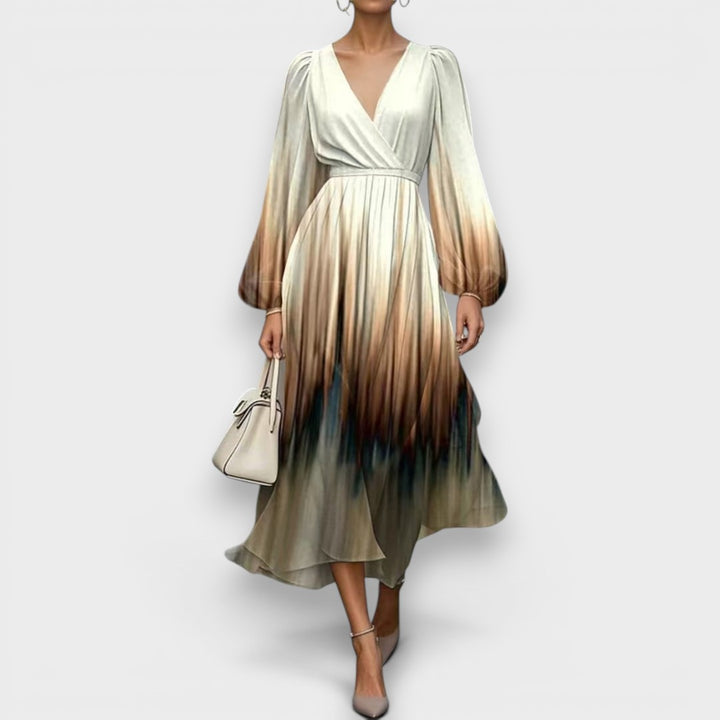 Ember | Elegant Long Sleeve Midi Dress