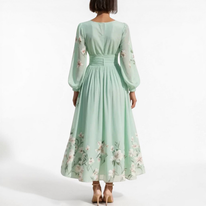 Odelia | Floral Midi Dress