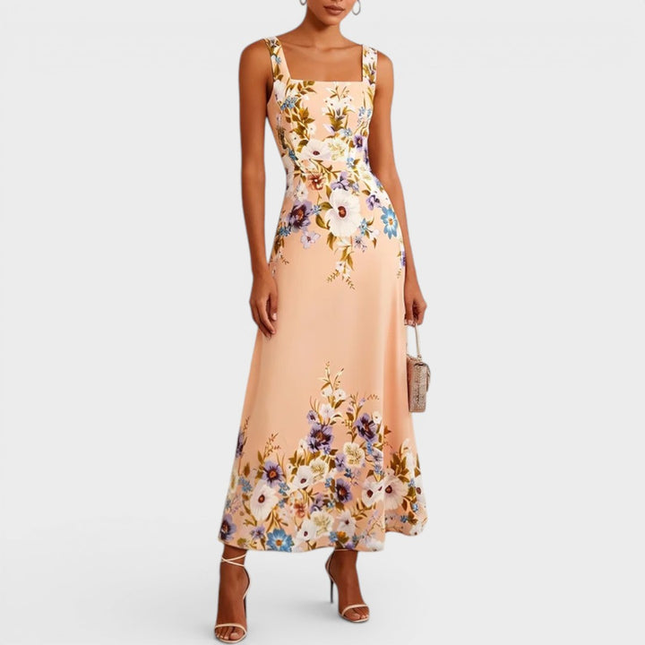 Anna | Square Neck Maxi Dress