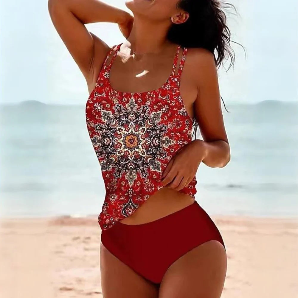 Lara - Printed Tankini