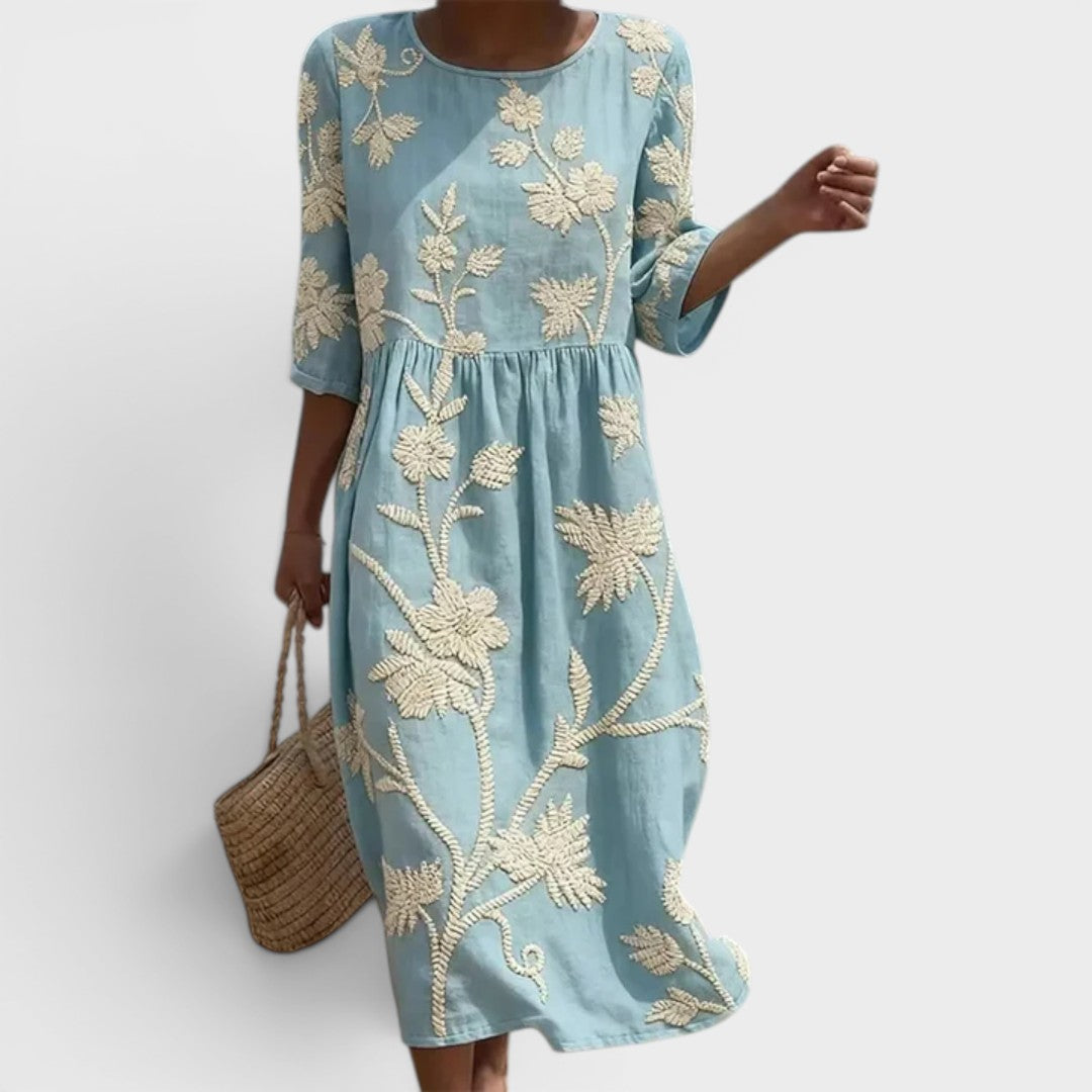 Opal | Printed Midi Dress