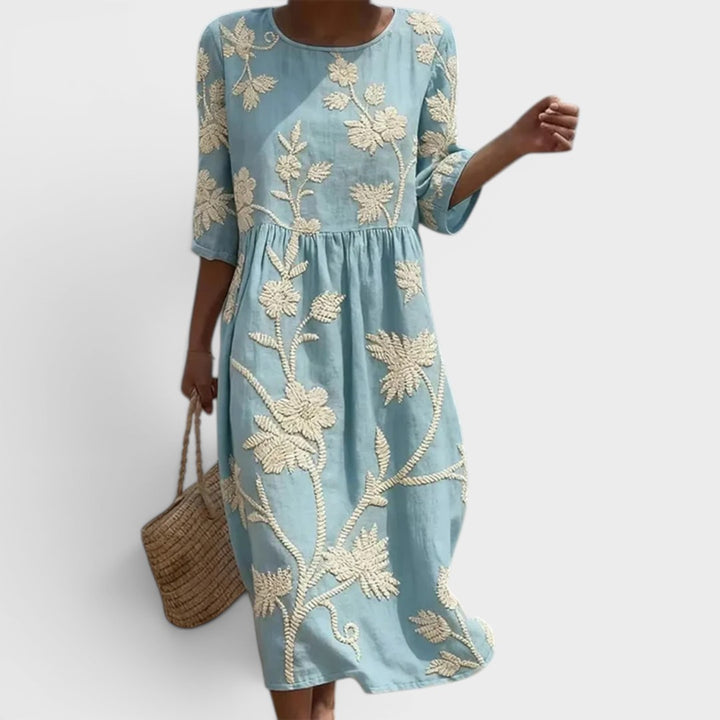 Opal | Printed Midi Dress