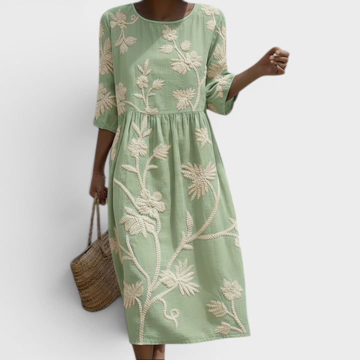 Opal | Printed Midi Dress