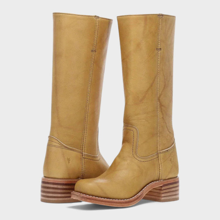 Classic Riding Boots with High Shaft