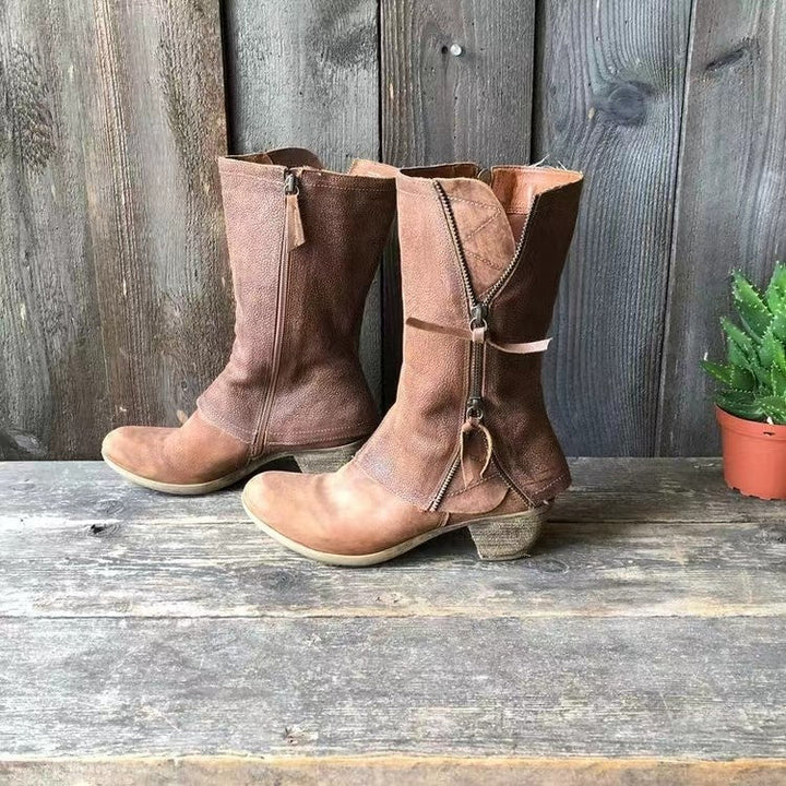 Natalia | Trendy Knee-High Boots